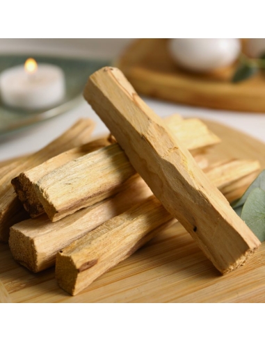 Lot de 3 bâtons de Palo Santo de qualité A, récoltés de manière éthique au Pérou.