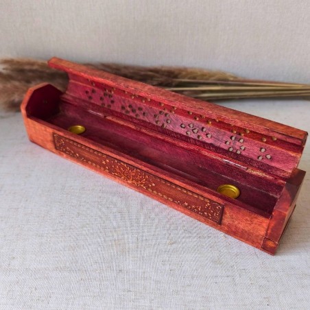 réceptacle adapté aux bâtonnets et aux cônes d'encens