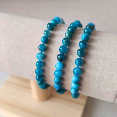 Bracelet boule Apatite bleue (Enfant) - Communication