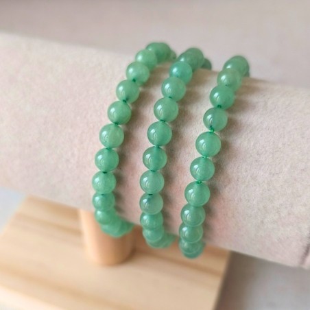 Bracelet boule Aventurine verte (Enfant) - Confiance