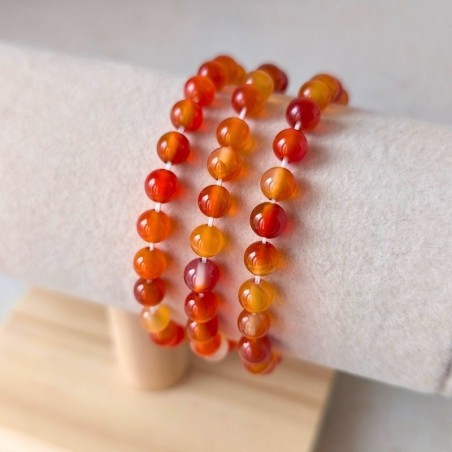 Bracelet boule Cornaline (Enfant) – Joie