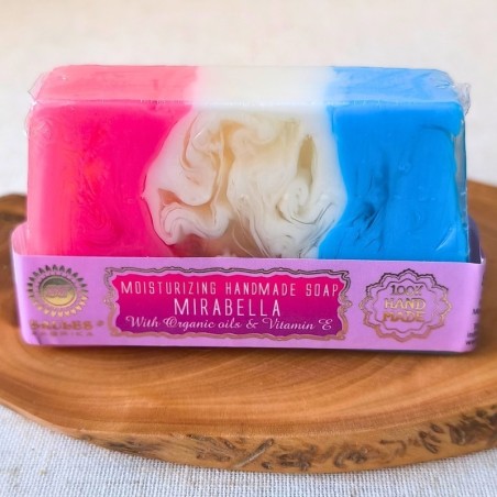 Savon artisanal Mirabelle, naturel et parfumé