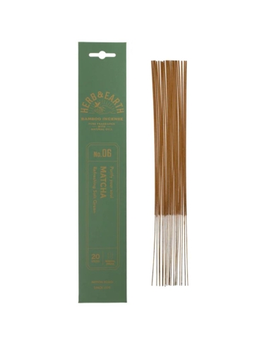 Encens nippon matcha : un encens frais et végétal, aux notes délicates de thé vert.