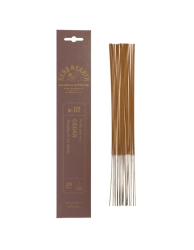 Encens Herb & Earth – Cèdre (Nippon Kodo)