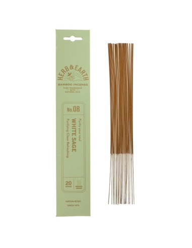 Un encens purifiant et herbacé, aux notes claires de sauge.