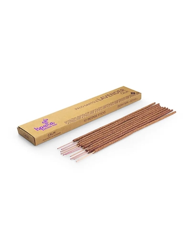Un encens floral et sacré, alliance du Palo Santo et de la lavande.
