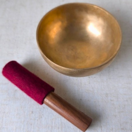 bol chantant tibétain Cho Pa, façonné artisanalement au Tibet