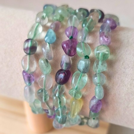 Bracelet en Fluorine multicolore – Clarté et concentration
