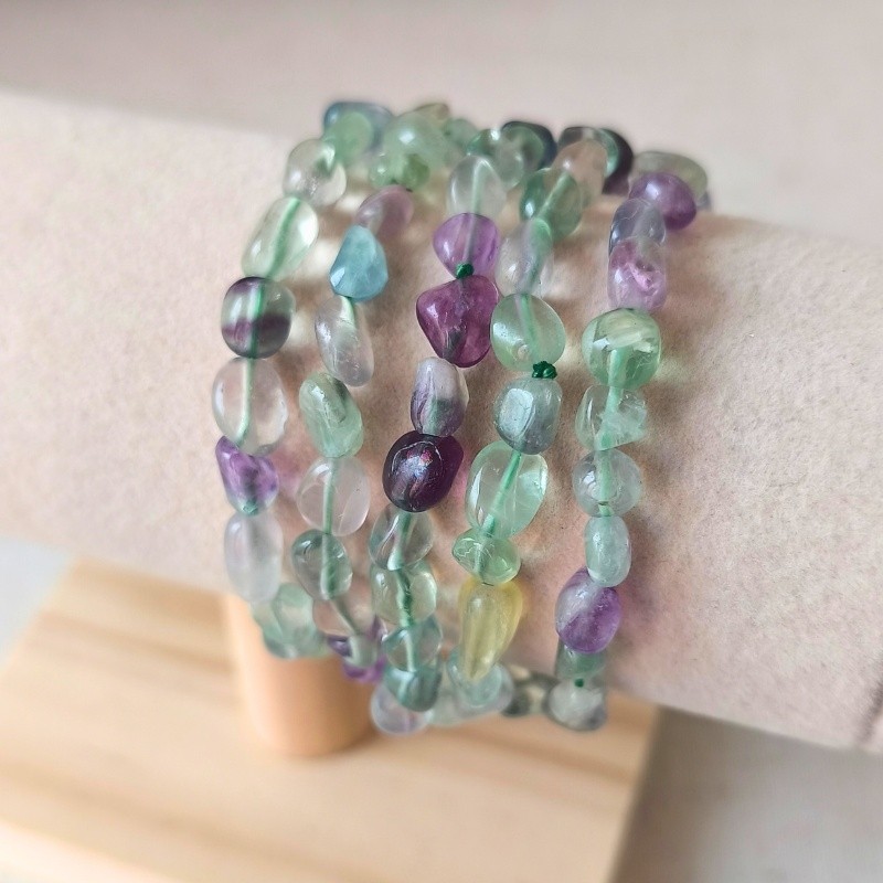 Bracelet en Fluorine multicolore – Clarté et concentration