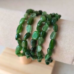 Bracelet en Jade néphrite – Équilibre et stabilité