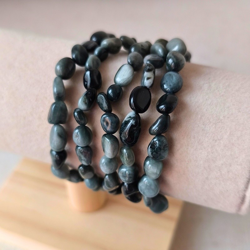 Bracelet en Tourmaline œil de chat – Force et stabilité