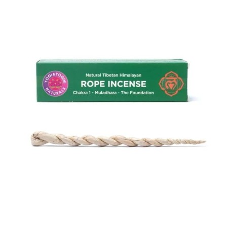 Cordelettes d’encens Chakra Racine – Bois de genévrier et clou de girofle