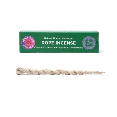 Cordelettes d’encens Chakra Couronne – Genévrier et Guggul