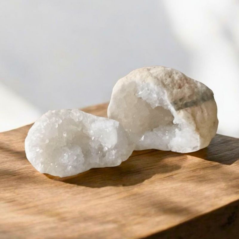 Géode cristal de roche – Maroc | Litho Terra