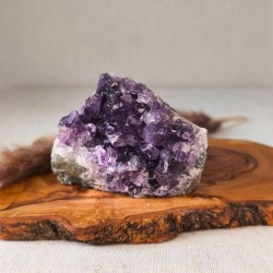Géode d’améthyste foncée – 222 g (Uruguay, qualité A) 2