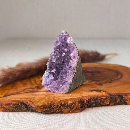 Géode d’améthyste – filière éthique et durable
