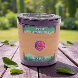 Bougie naturelle Black Forest – Bois de Cèdre, Genévrier et Lavande.
