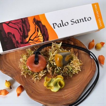 Coffret Talisman de Vitalité – Aventurine Orange et Jaspe Mokaïte | Litho Terra