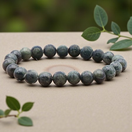 Bracelet en Jaspe Kambaba naturel, perles de 8 mm, qualité A, origine Madagascar
