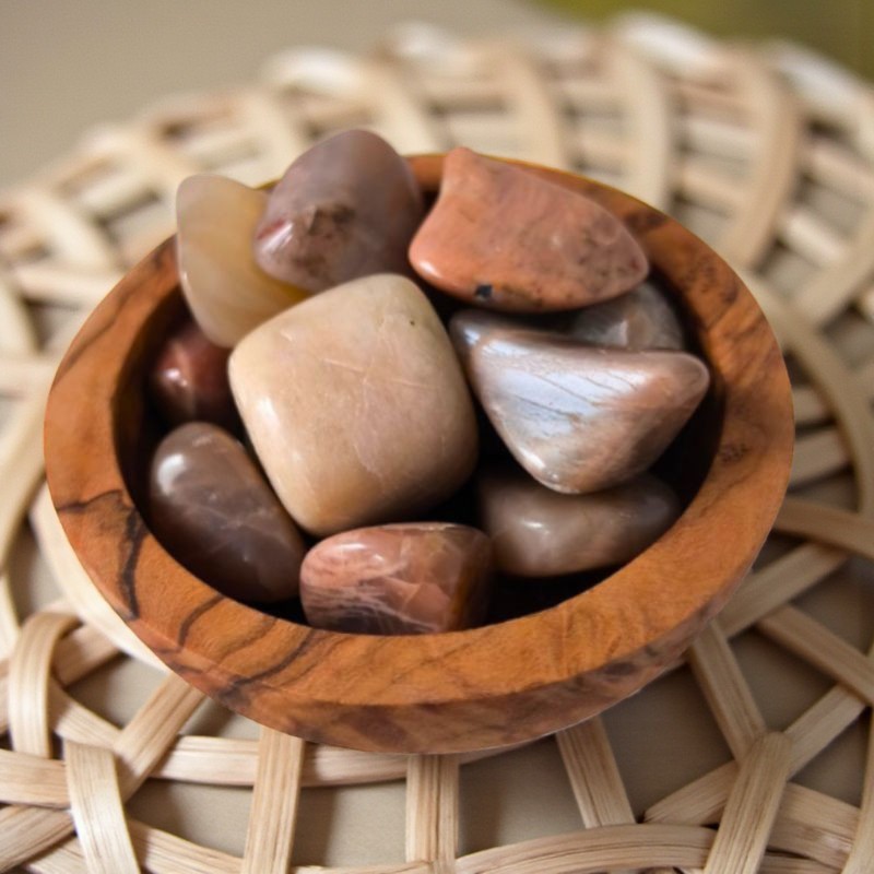 Coffret Découverte Sérénité du Soir – Améthyste et Pierre de Lune | Litho Terra