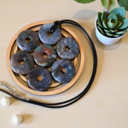 Coffret bien-être Agate indienne, Calcédoine bleue et encens Lavande, un rituel apaisant pour libérer la parole 2