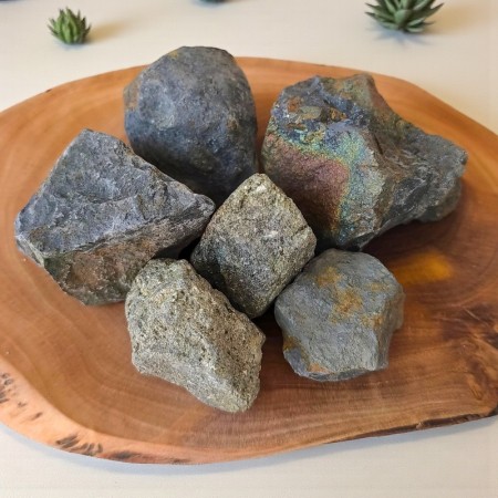 Essentiel d'Ancrage – Pyrite, Agate arbre et savon Épine de pin 2