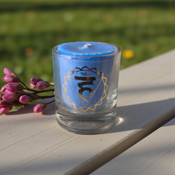 Bougie artisanale parfumée – Rose du Maroc et Camomille