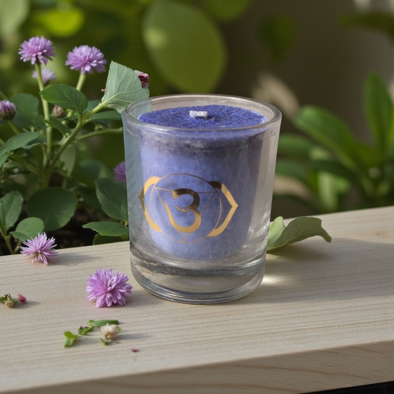 Bougie artisanale parfumée – Sauge et Citronnelle