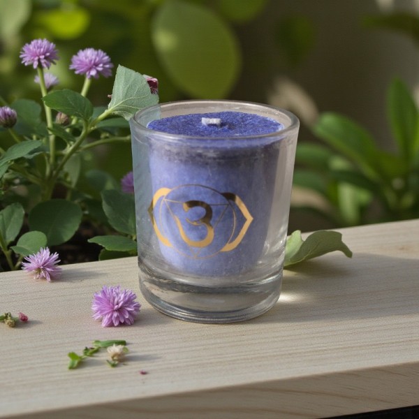 Bougie artisanale parfumée – Sauge et Citronnelle