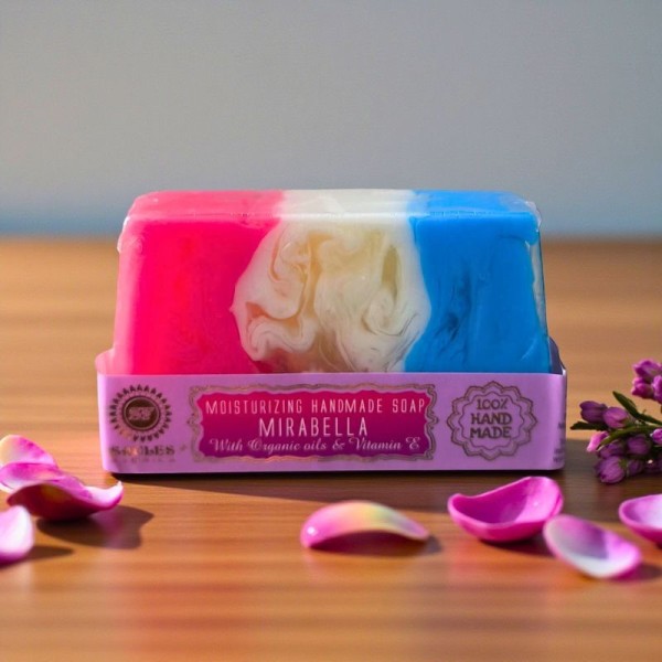 Savon artisanal Mirabelle, gourmand et solaire