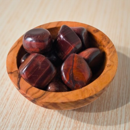 Œil de Taureau, Hématite et Jaspe Rouge pour avancer avec assurance et détermination. 2