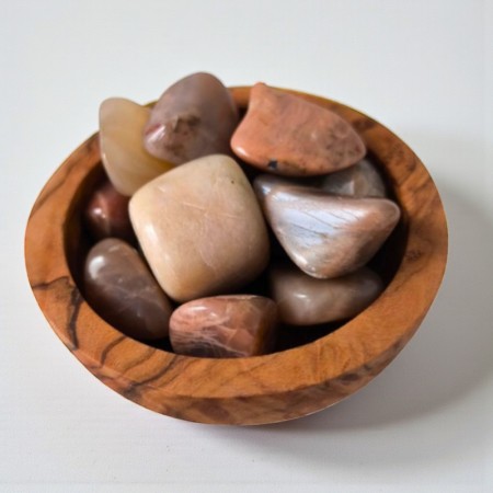 Pierre de lune multicolore - qualité A - Intuition et Douceur | Litho Terra