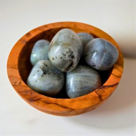 Labradorite – Protection et Clarté | Pierre roulée naturelle | Litho Terra
