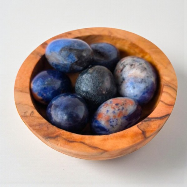 Sodalite – Clarté et Confiance | Pierre roulée naturelle | Litho Terra