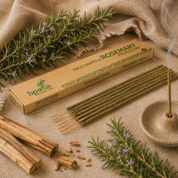 Encens Palo Santo & Romarin - Protection (Ispalla)