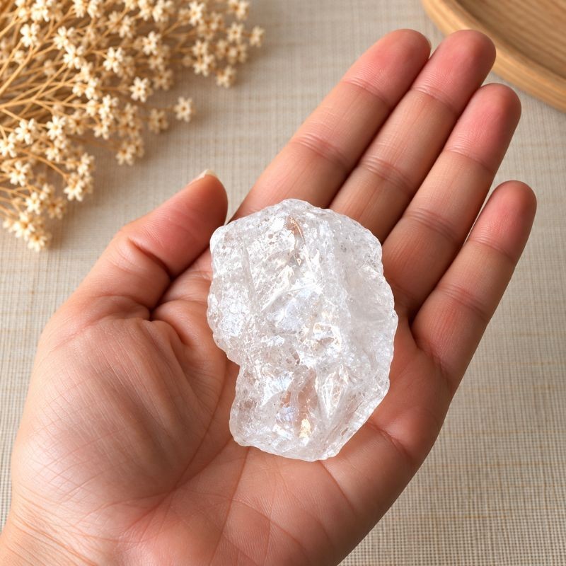 Cristal de roche brut naturel | Litho Terra