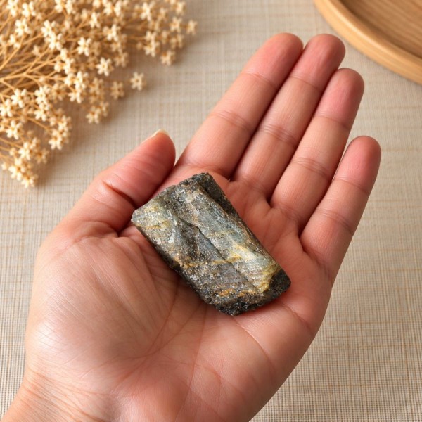 Labradorite brute format L (entre 88 et 91 g)