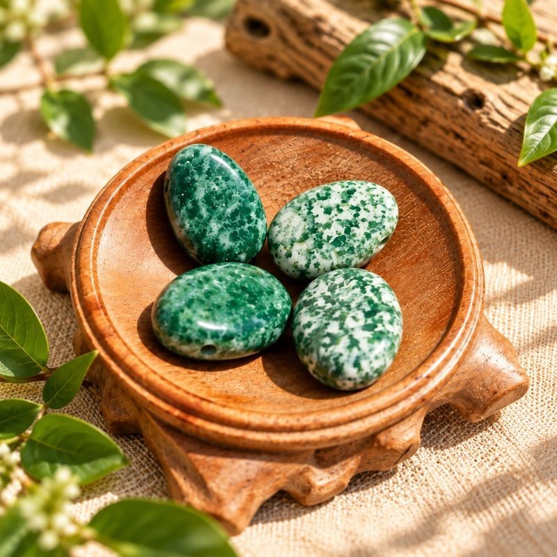 Pendentifs en pierre naturelle d'agate arbre, associée à la patience et à l'ancrage