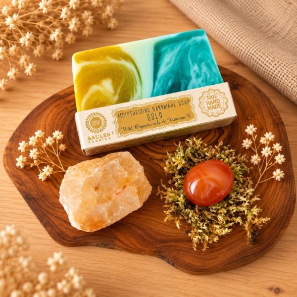 Coffret Élan Solaire – Citrine & Cornaline | Litho Terra