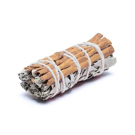 Smudge sauge blanche et cannelle
