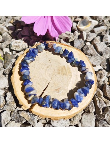 bracelet baroque en Sodalite naturelle