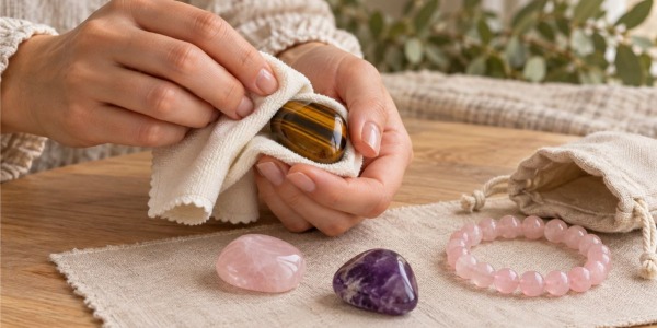 Comment entretenir ses pierres naturelles et ses bijoux sans les abîmer ?
